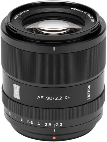 VILTROX 90mm f/2.2 F2.2 X-Mount APS-C Auto Focus Lens for Fujifilm Cameras,Large Aperture Camera Lens for Fuji X-M5 X-T5 X-S20 X-T50 X-T30 III X-S10 X-T200 X-T30 X-T20 X-H2 X-T3 X-T100 X-PRO2 X-E5 in Kuwait