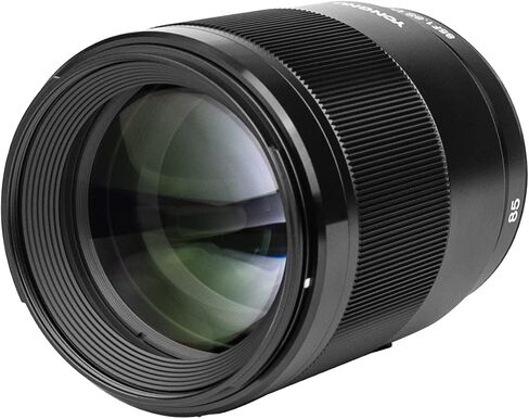 YONGNUO 85mm F1.8S DF DSM, Medium Telephoto Prime Lens for Sony E Mount, Full Frame Portrait Lens Black | Medium Telephoto Portrait E Mount Lens for Sony Mirrorless Cameras ZV-E10 A5000 A5100 A6000 A6100 A6300 A6400 A6500 A6700 etc in Kuwait