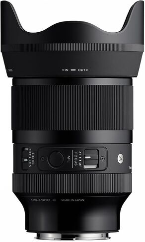 Sigma 35mm F1.2 DG II for L Mount | f/1.2 aperture with dual HLA autofocus and 72mm filter size for portraits, low-light and cinematography in Kuwait