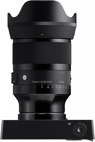 Sigma 35mm F1.2 DG II for L Mount | f/1.2 aperture with dual HLA autofocus and 72mm filter size for portraits, low-light and cinematography in Kuwait