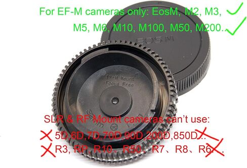 EF-M Mount 32mm/F10 Pancake Lens Focus Free Compatible with EF-M Mount Mirrorless Cameras in Kuwait