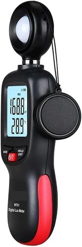 Lux Meter, Light Meter Digital Lux WT81 Luxmeter Pocket 0-200 Handheld Illuminometer Sensor Photometer Measuring,for Grow Plants/Photography in Kuwait