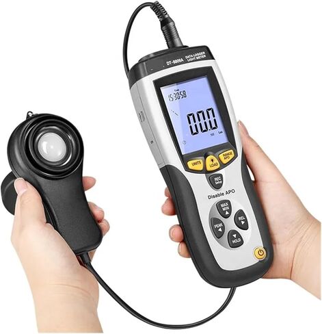 Lux Meter, Spectrometer Luxmeter Digital Light Tester Illuminance Meter Handheld,for Grow Plants/Photography in Kuwait