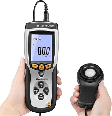 Lux Meter, Spectrometer Luxmeter Digital Light Tester Illuminance Meter Handheld,for Grow Plants/Photography in Kuwait