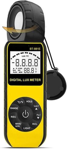 Lux Meter, Light Meter Digital Measuring Lights 1-300000 Lux,for Grow Plants/Photography in Kuwait