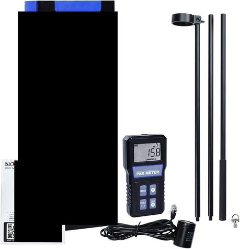 Lux Meter, Light Meter Reef Aquarium IP68 Waterproof Sensor Digital Full Tank PAR PPFD Tester,for Grow Plants/Photography in Kuwait