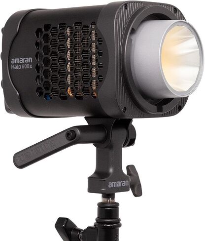 amaran Halo 600x 610W Bi-Color COB LED Light | 610W bi-color COB LED with Bowens Mount and integrated power for livestreams, home studios and professional sets in Kuwait