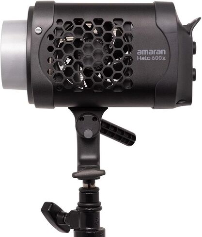 amaran Halo 600x 610W Bi-Color COB LED Light | 610W bi-color COB LED with Bowens Mount and integrated power for livestreams, home studios and professional sets in Kuwait