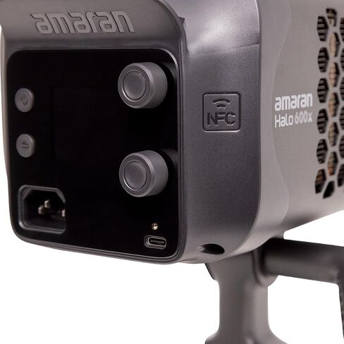 amaran Halo 600x 610W Bi-Color COB LED Light | 610W bi-color COB LED with Bowens Mount and integrated power for livestreams, home studios and professional sets in Kuwait