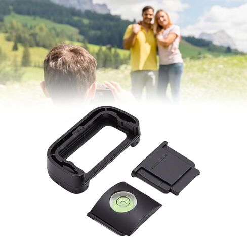 banapoy Camera Eyecup, Compact Soft Silicone Viewfinder Eyepiece Bubble Spirit Level, Hot Shoe Cover Cap Kit with Dust Protective and Scratch for A7C Camera in Kuwait