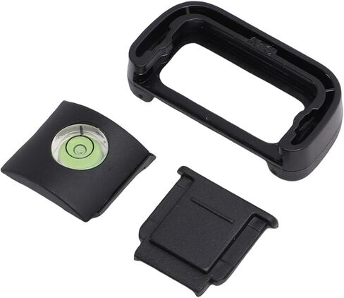 banapoy Camera Eyecup, Compact Soft Silicone Viewfinder Eyepiece Bubble Spirit Level, Hot Shoe Cover Cap Kit with Dust Protective and Scratch for A7C Camera in Kuwait