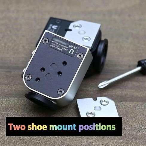 Optical Viewfinder Camera Finder, 17 Degree External Mini Frame Finder with 28mm 35mm 50mm Framelines and Cold Shoe Mount for Film Camera Precise Photography Framing Use Black in Kuwait