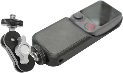 Remote Viewfinder Wrist Strap Mount for DJI Osmo Pocket 4P Camera | Magnetic Wristband Bracket with Hand Grip for Osmo FrameTap Screen Remote 3D Printed PETG-CF Shooting Accessories in Kuwait