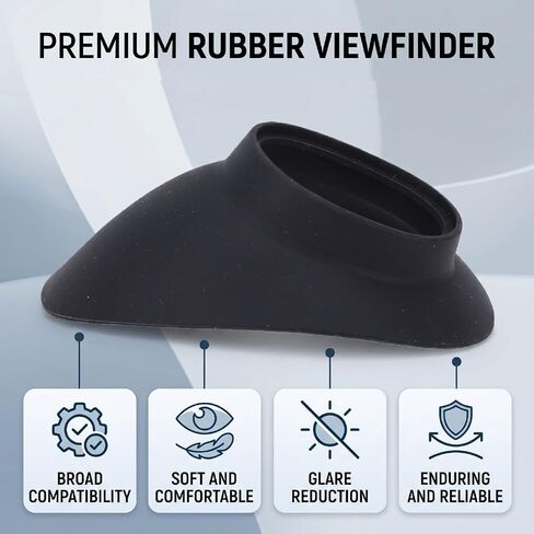 XUMIUZIY Camera Viewfinder Eyecup, Rubber Light for PXW X280 | Eyeshade Replacement, Rubber Buffer, Reduction, Filming, Fits X200 EX280 EX260 NX3 NX5C Z5C Z7C in Kuwait