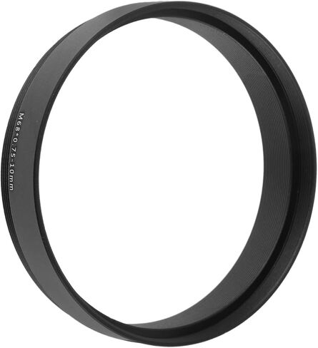 NUOBESTY Telescope Extension Tube Focus Adapter Aluminum Alloy 10mm M68x0.75 and Robust Construction Versatile Compatibility for Camera and Telescopes for Outdoor Astronomy in Kuwait