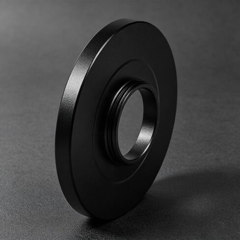 Duty 17mm to 37mm Step Up Rings Filter Adapter, Precisely Machined Aluminum Alloy Lens Adapter with Anti-Slip Grip, Secure Metal Converter Rings for Cpl and Nd Filter in Kuwait
