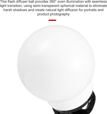 Camera Flash Soft Light Ball Diffuser for Professional Portrait Photography in Kuwait