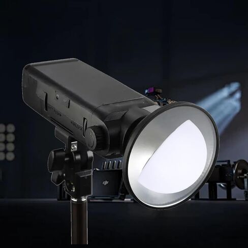 Dome Soft Focus Shadow Diffuser for Flash AD200, Wide Angle Glare Reduction for Professional Portraits, Aluminum Plastic in Kuwait