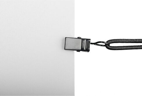 SLOW DOLPHIN Backdrop Background Muslin String Clips Holder Multifunctional for Photo Video Photography Studio 12 Pack, Black in Kuwait