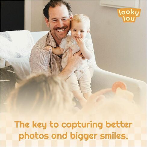 Looky Lou Bundle - Phone Clip & Storybook Set for Newborn Photography, Monthly Milestones, Photoshoot Props for Baby Showers, Mother’s Day, Gender Reveals, Valentine's, Birthdays & Registry Gifts in Kuwait