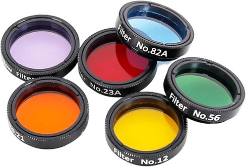 Advanced Nebulas Enhancing Filter 6 Color for Telescopes Cameras High Transmittances Enhances Observation Professional Opticals Glass Filter in Kuwait