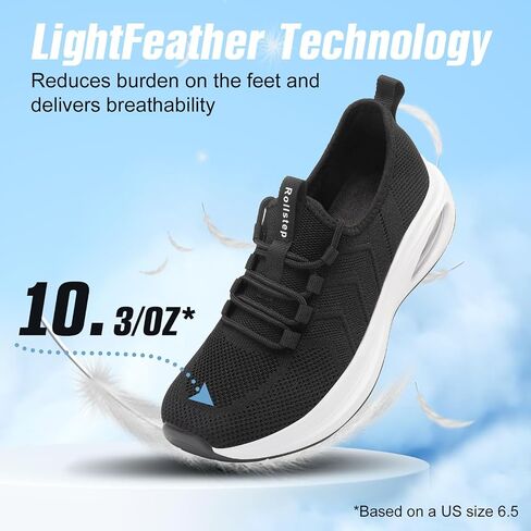 Wide Toe Box Shoes Women Extra Wide Width Sneakers Diabetic Air Cushion Road Running Shoes Ultra Light Wide Tennis Sneakers Gym Training Breathable Walking Shoes Black 37 in Kuwait