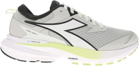 Diadora Womens Mythos Blushield Vigore 3 Running Sneakers Shoes - Grey in Kuwait