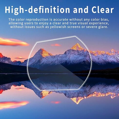 High Definition Shatter Resistant Tempered Glass Screen Film For DJI Neo 2 / Goggles N3 Display, Clear Vision Scratch Barrier Protective Accessory in Kuwait