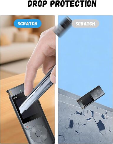[2 Pack] for iFLYTEK SR 302 Pro AI Voice Recorder Hydrogel Film Screen Protector. Self-Healing Anti-Scratch Bubble Free Easy Installation. in Kuwait