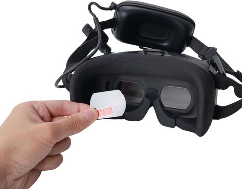 High Definition Clear Tempered Glass Screen Film For DJI Goggles N3 Headset Display, Complete Application Tool Included Protective Accessory in Kuwait