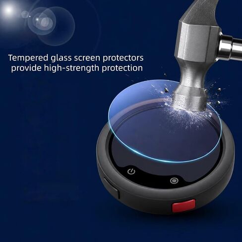 Premium Tempered Glass Screen Protector for Insta360 Mic Pro - Ultra Durable, Scratch-Resistant, HD Clear, Touch-Responsive Full Coverage Shield in Kuwait