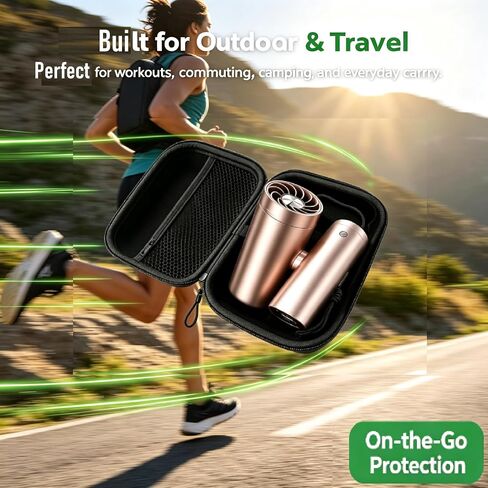 Hard Carrying Case Compatible with Shark ChillPill, Portable Shell Travel Storage (Black) Only Case in Kuwait