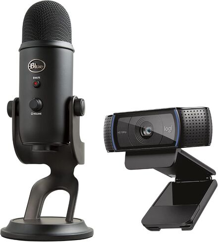 Logitech C922x Pro for Creators Litra Glow - The Ultimate Solution for a Professional Look During Video-Calls in Kuwait
