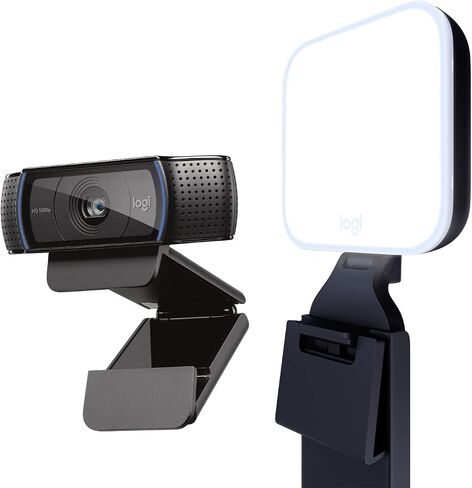 Logitech C922x Pro for Creators Litra Glow - The Ultimate Solution for a Professional Look During Video-Calls in Kuwait