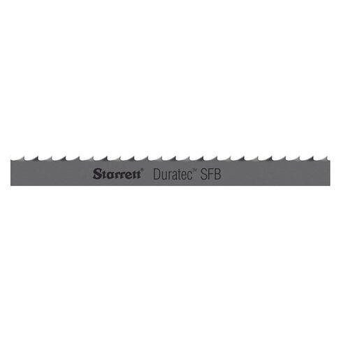 Starrett Duratec SFB Band Saw Blade, 93-1/2" L x 1/2" W, .025" Thick, 4 TPI | Carbon Steel Skip Tooth, Raker Set, Neutral Rake, 91340-07-09-1/2 in Kuwait