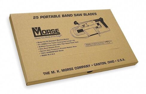 Portable Band Saw Blade, Bimetal, PK25 in Kuwait