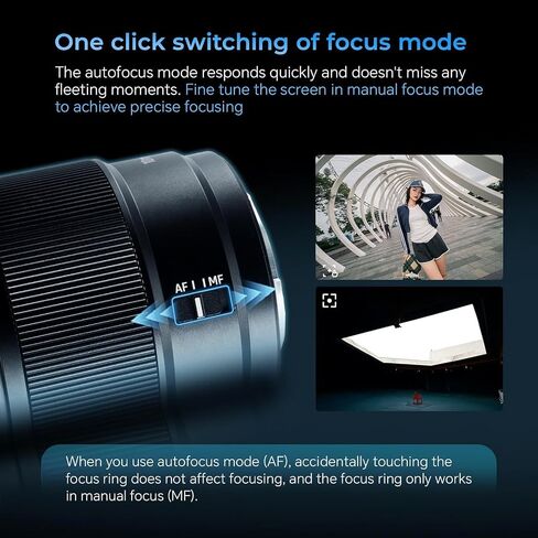 7artisans AF 10mm F2.8 Autofocus APS-C Ultra-Wide Angle Cameras Lens,105.3° Field of View, STM for Vlogging Landscape Street Photography(Sony E) in Kuwait