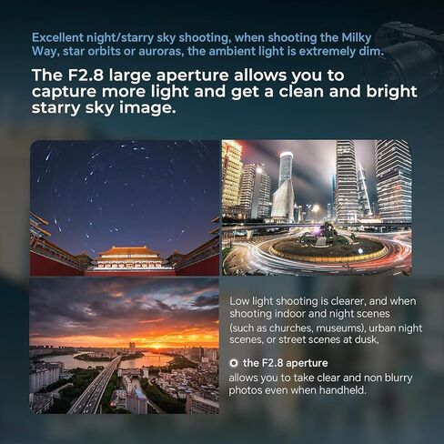7artisans AF 10mm F2.8 Autofocus APS-C Ultra-Wide Angle Cameras Lens,105.3° Field of View, STM for Vlogging Landscape Street Photography(Sony E) in Kuwait