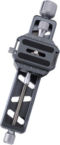 Macro Focusing Rail Slider, Camera Close Up Rail for DSLR, 16cm Precision Slide with Arca Mount, Portable Macro Photography Accessory for Studio and Field Use in Kuwait