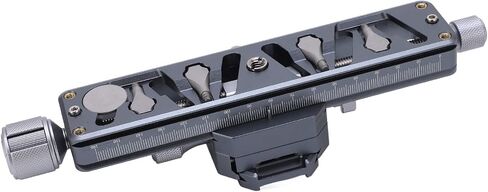 Macro Focusing Rail Slider, Camera Close Up Rail for DSLR, 16cm Precision Slide with Arca Mount, Portable Macro Photography Accessory for Studio and Field Use in Kuwait