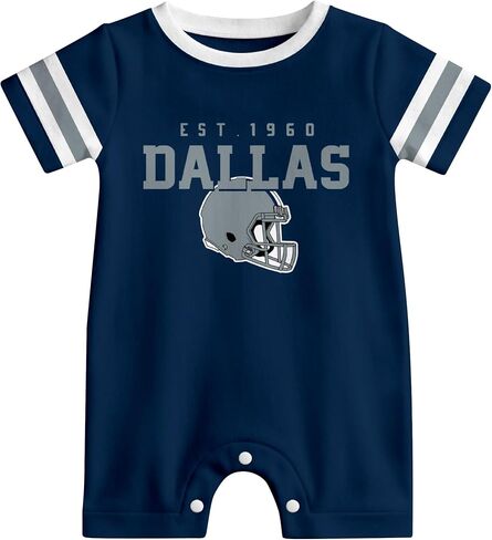 KREDE Baby Clothes Custom Baby Romper with Name Number, Personalized Bodysuit for Baby Boys Gifts in Kuwait