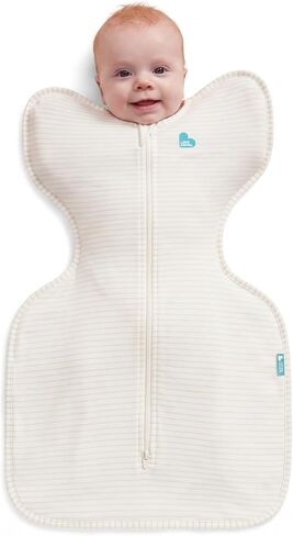 Love to Dream Swaddle, Baby Sleep Sack, Swaddle Up Self-Soothing Swaddles for Newborns, Get Longer Sleeps, Secure Fit Helps Calm Startle Reflex, Lite 0.2 TOG, Sleep Sack, 8-13 lbs, Tan in Kuwait