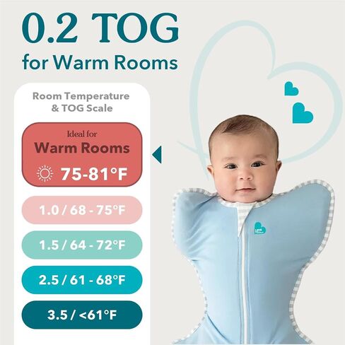 Love to Dream Swaddle, Baby Sleep Sack, Swaddle Up Self-Soothing Swaddles for Newborns, Get Longer Sleeps, Secure Fit Helps Calm Startle Reflex, Lite 0.2 TOG, Sleep Sack, 8-13 lbs, Tan in Kuwait