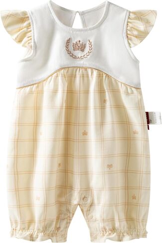 Baby Romper for Boys & Girls, 100% Cotton Newborn Short Sleeve Jumpsuit, Premium Summer Photoshoot Outfits in Kuwait