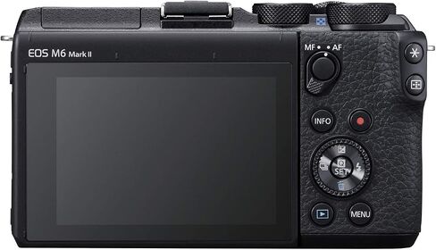 Canon EOS M6 Mark II Mirrorless Camera, Body (Black) (Renewed) in Kuwait