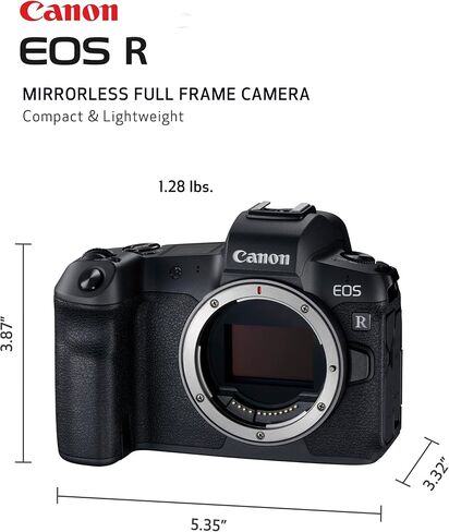Canon EOS R Mirrorless Digital Camera (Body Only) (Renewed) in Kuwait
