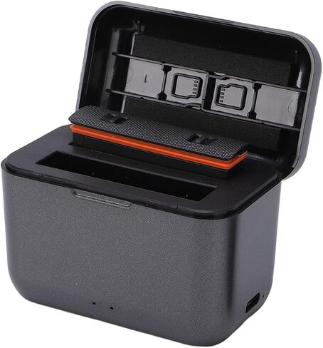360 X4 Battery for X4 Air Camera, 2PCS Type C 2050mAh Action Camera Batteries with Dual Slot Fast Charging Case in Kuwait