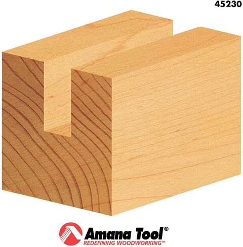 Amana Tool - 45230 Carbide Tipped Straight Plunge High Production 3/4 Dia x 3/4 x 1/4" in Kuwait