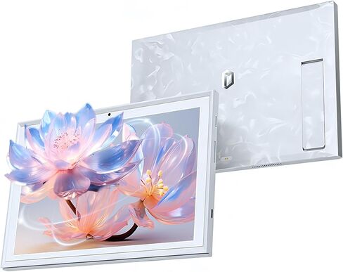 MemoryCbue 10.1 Inch Glasses-Free 3D Digital Photo Frame, 1920x1200 HD Lenticular Display with AI Image Enhancement, WiFi Cloud Sync Digital Picture Frame, 64GB, Touch Panel & Remote, Home Gift in Kuwait