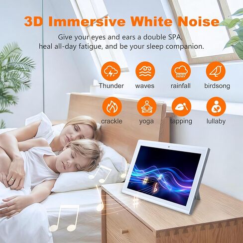 MemoryCbue 10.1 Inch Glasses-Free 3D Digital Photo Frame, 1920x1200 HD Lenticular Display with AI Image Enhancement, WiFi Cloud Sync Digital Picture Frame, 64GB, Touch Panel & Remote, Home Gift in Kuwait